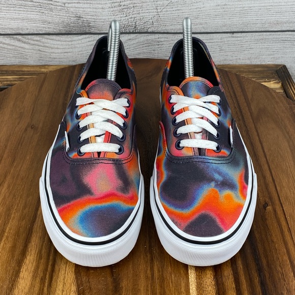 Vans Authentic Dark Aura Infrared Lace Up Sneaker Women’s Shoe Size 8.5 - Picture 6 of 11